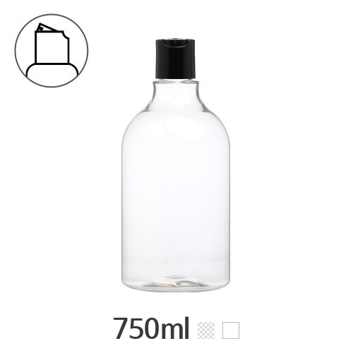 ボトル「化粧品容器」プレス 750ml (28Ø) ボトル