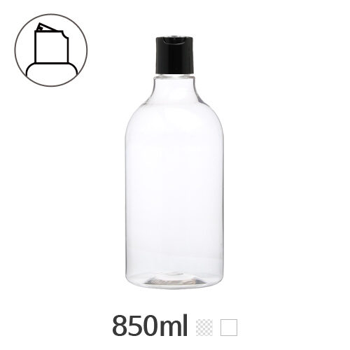 ボトル「化粧品容器」プレス 850ml (28Ø) ボトル