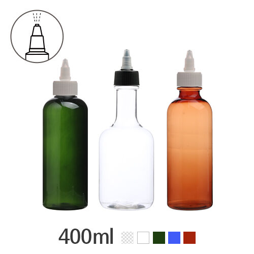 ボトル「生活容器」トンガリキャップ(A形) 400ml (28Ø) ボトル