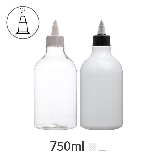 ボトル「生活容器」トンガリキャップ(A形) 750ml (28Ø) ボトル