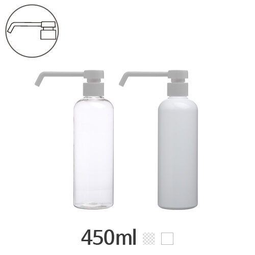 ボトル「消毒剤容器」ゾーくんポンプ 450ml (28Ø) ボトル