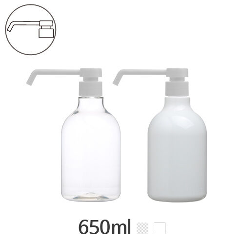 ボトル「消毒剤容器」ゾーくんポンプ 650ml (28Ø) ボトル