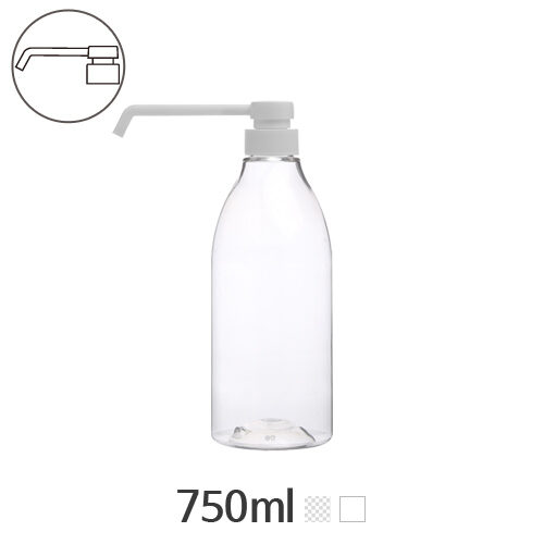 ボトル「消毒剤容器」ゾーくんポンプ 750ml (32Ø) ボトル_ロット96個