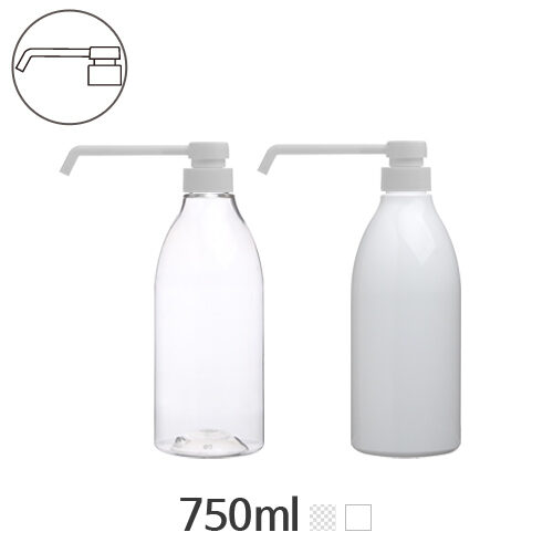 ボトル「消毒剤容器」ゾーくんポンプ 750ml (32Ø) ボトル_ロット96個