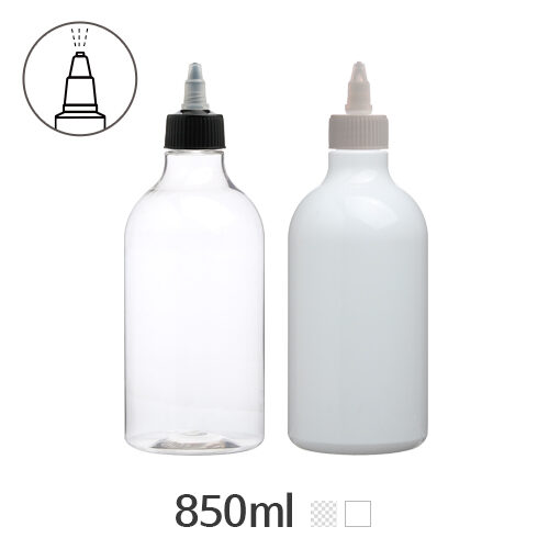 ボトル「生活容器」トンガリキャップ(A形) 850ml (28Ø) ボトル