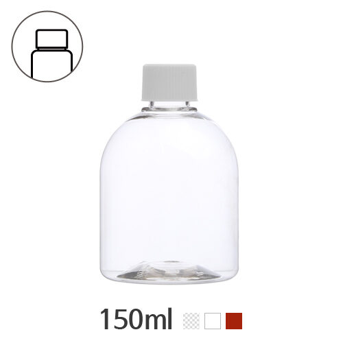 ボトル「多用途容器」クリックロック 150ml (20Ø) ボトル_ロット100個