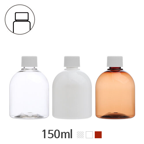 ボトル「多用途容器」クリックロック 150ml (20Ø) ボトル_ロット100個