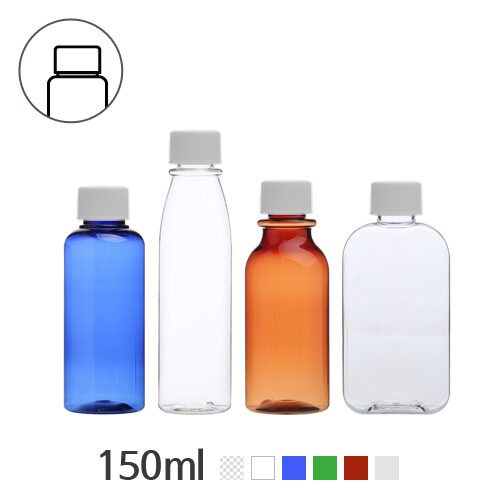 ボトル「多用途容器」クリックロック 150ml (24Ø) ボトル_ロット100個