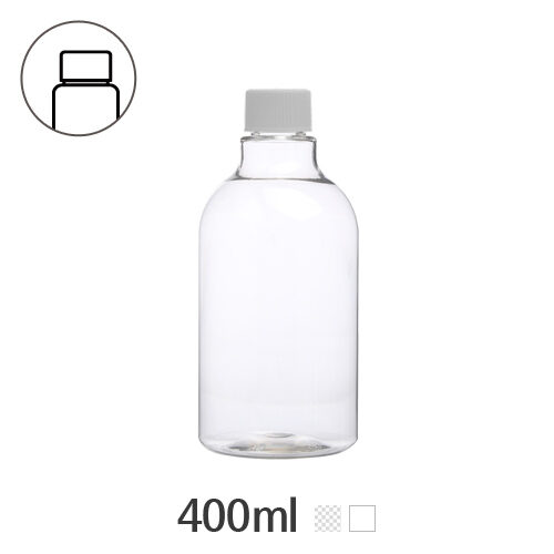 ボトル「多用途容器」クリックロック 400ml (24Ø) ボトル_ロット165個