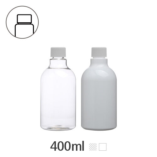 ボトル「多用途容器」クリックロック 400ml (24Ø) ボトル_ロット165個