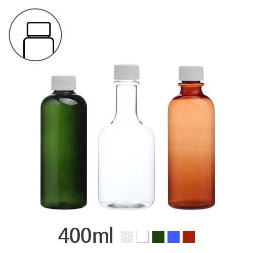 ボトル「多用途容器」クリックロック 400ml (28Ø) ボトル