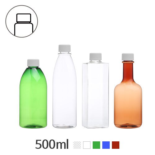 ボトル「多用途容器」クリックロック 500ml (28Ø) ボトル