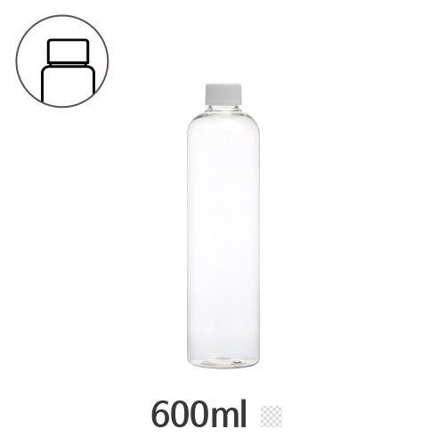 ボトル「多用途容器」クリックロック  600ml (28Ø) ボトル