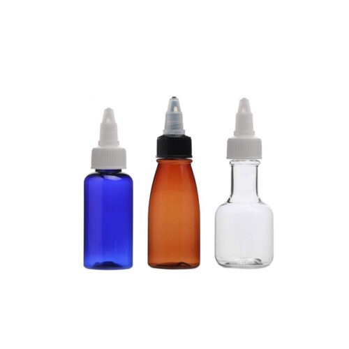 60ml PETボトル 20φ ノズルキャップAタイプ付