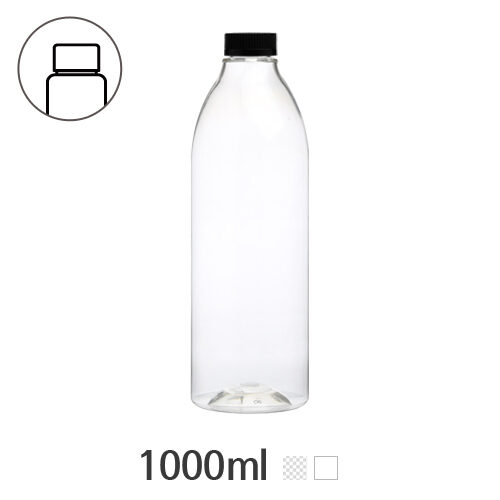 ボトル「多用途容器」 クリックロック 1000ml (32Ø) ボトル