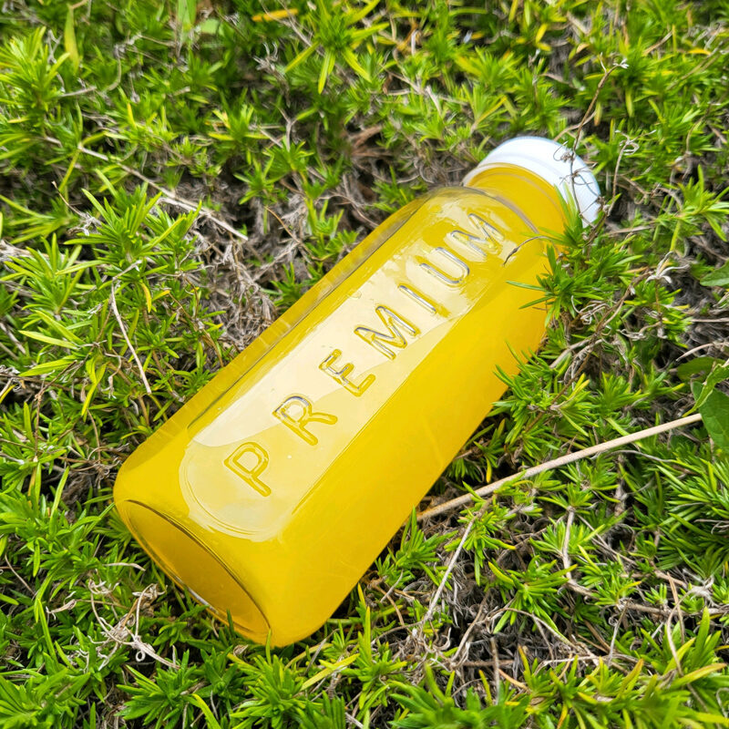 プラスチックに刻印することで自然に優しい