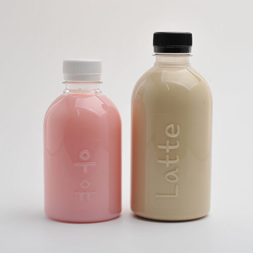 ボトル「スクリューキャップ容器」ラベルレス JU-SNW (1000個) 300ml~500ml
