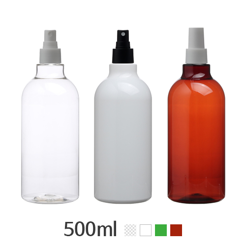 ボトル「化粧品容器」マットスプレー 500ml (24Ø) ボトル_ロット138個