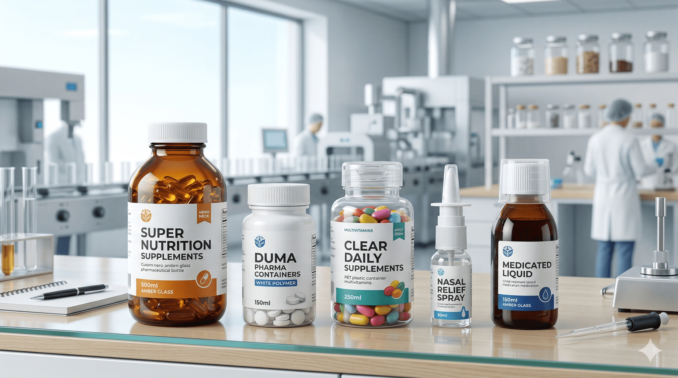 健康食品容器の種類と選び方｜用途別おすすめボトル・容器を解説